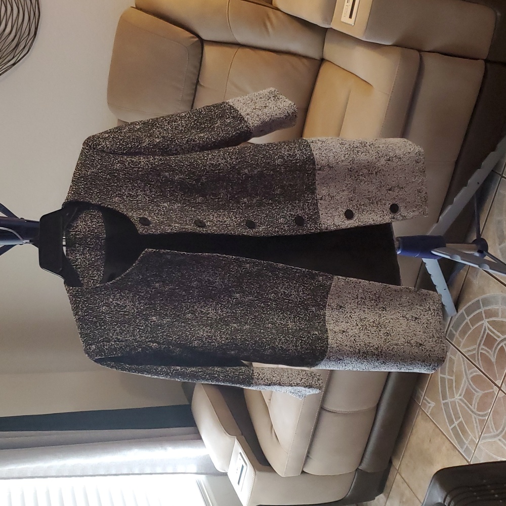 Celine Black and Gray Lightweight Jacket